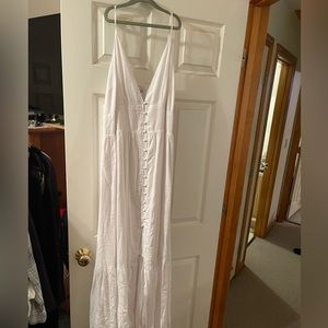 White abercrombue XLT dress